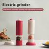 Электрическая мельница для перца, перезаряжаемая мельница для соли и специй с регулируемым помолом, управление одной рукой, кухонный инструмент для приправ