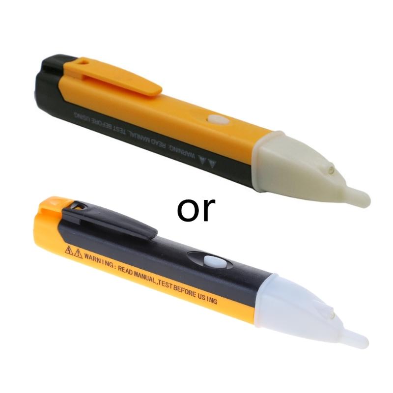 Бесконтактный тестер напряжения, карманный, AC90V-1000V, звуковой сигнал, детекторы напряжения, тестер-ручка с датчиком и светодиодом