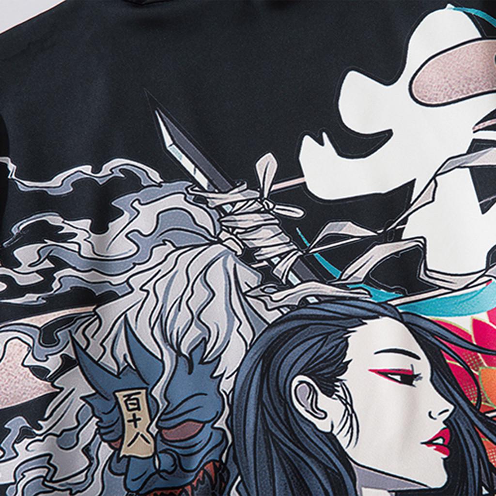 Летние японские кимоно с рукавами с пятью точками, мужские и женские плащи, куртка, блузка