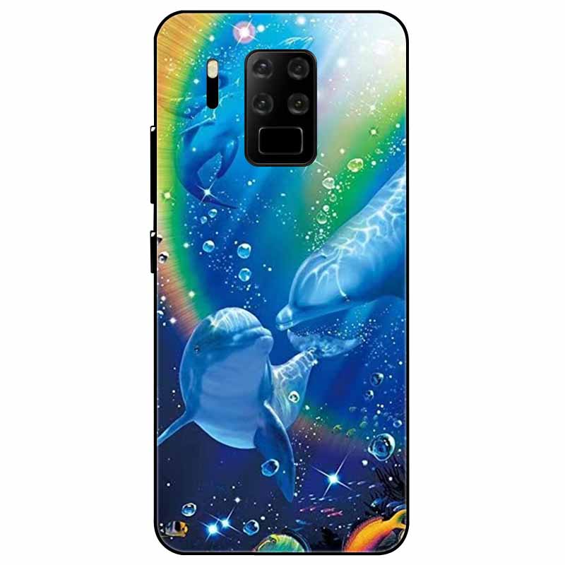 Для OUKITEL C18 Pro C21 C21Pro Чехол Силиконовый Черный Мягкий Защитный Funda Capa для OUKITEL C21 Pro C18 Pro Чехол TPU Мультяшный Чехол