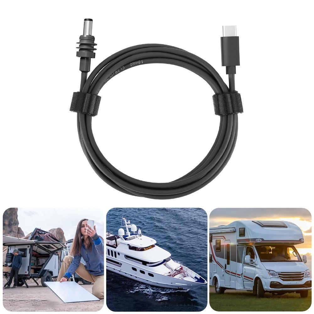 IP68 Water Resistant Satellite Type C to DC Power Cable Indoor Use and Outdoor Use