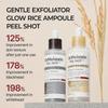 Dr.Melaxin Пилинговая ампула Glow Black Rice 80 мл Ежедневный мягкий отшелушивающий скраб для лица и тела Удаление омертвевших клеток кожи для всех типов кожи