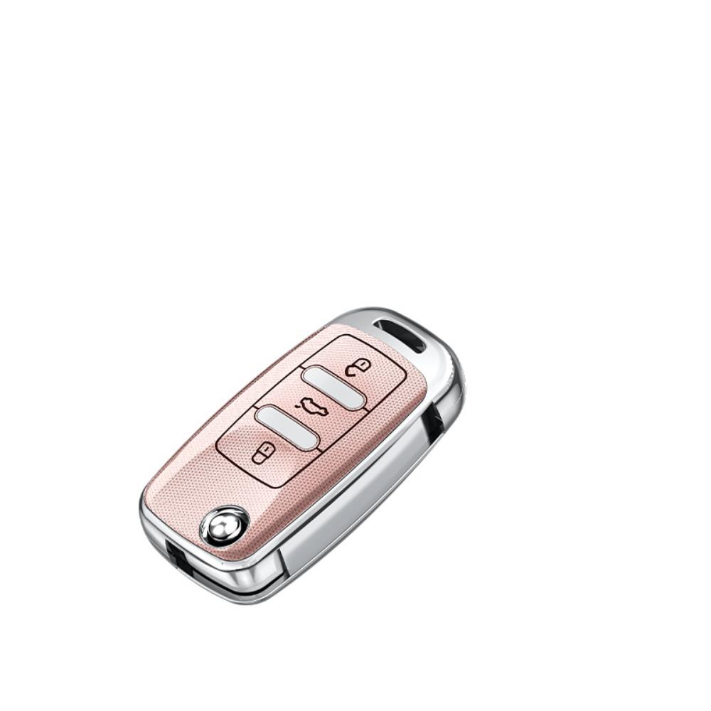Чехол-держатель для ключа автомобиля PC Для Volkswagen Vw Golf Mk7 6 3 4 5 6R Skoda Octavia A7 Polo 9N Mk4 Passat B7 B8 Tiguan Аксессуары