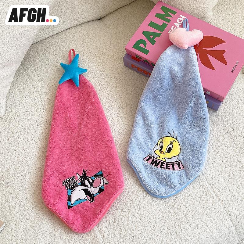 Настенное полотенце для рук Looney Tunes Icon Series - Впитывающее и милое для кухни/ванной