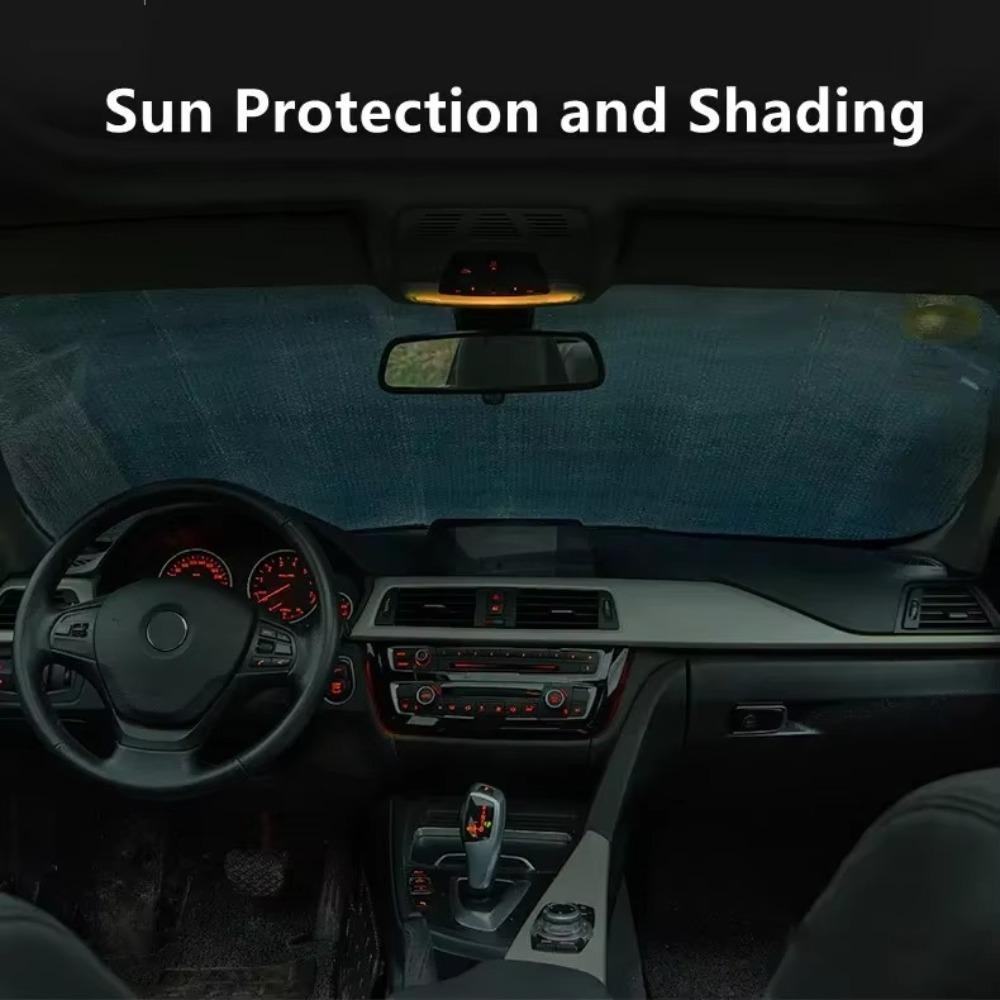 Foldable Windscreen Visor Portable Auto Window Shield Universal Car Sun Shade Cover