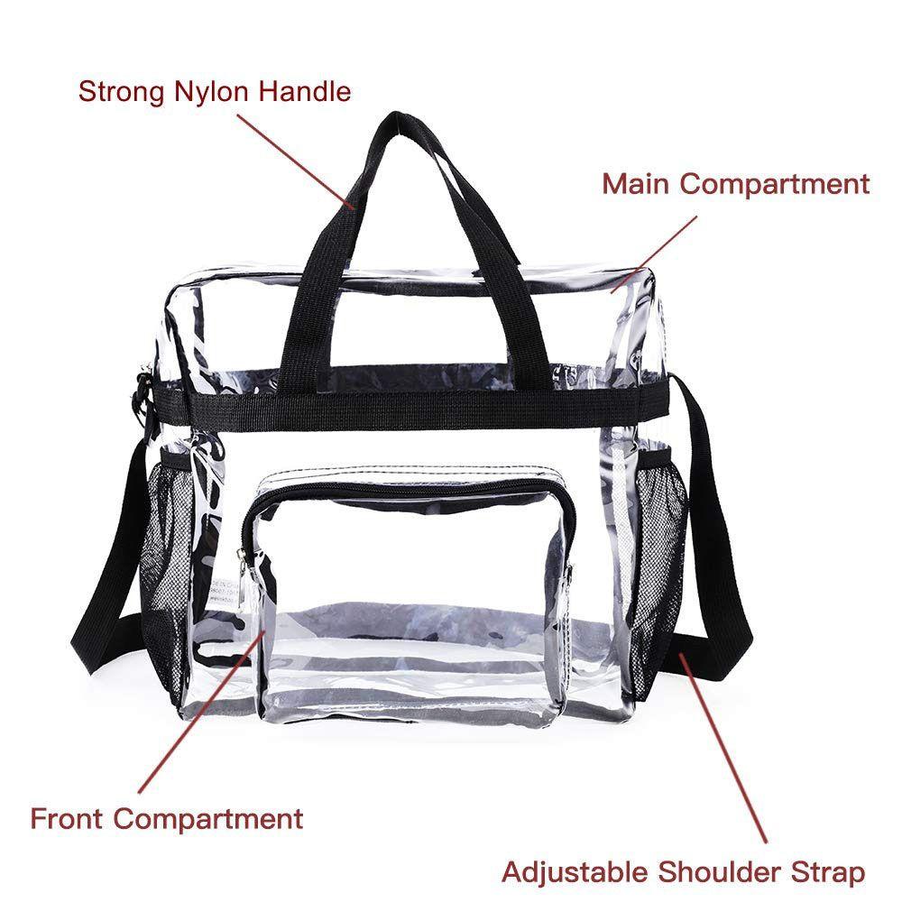 Shoulder Bag Messenger Bag Travel Bag Clear Tote Bag Clear Lunch Bag Clear Purse Clear Beach Bag