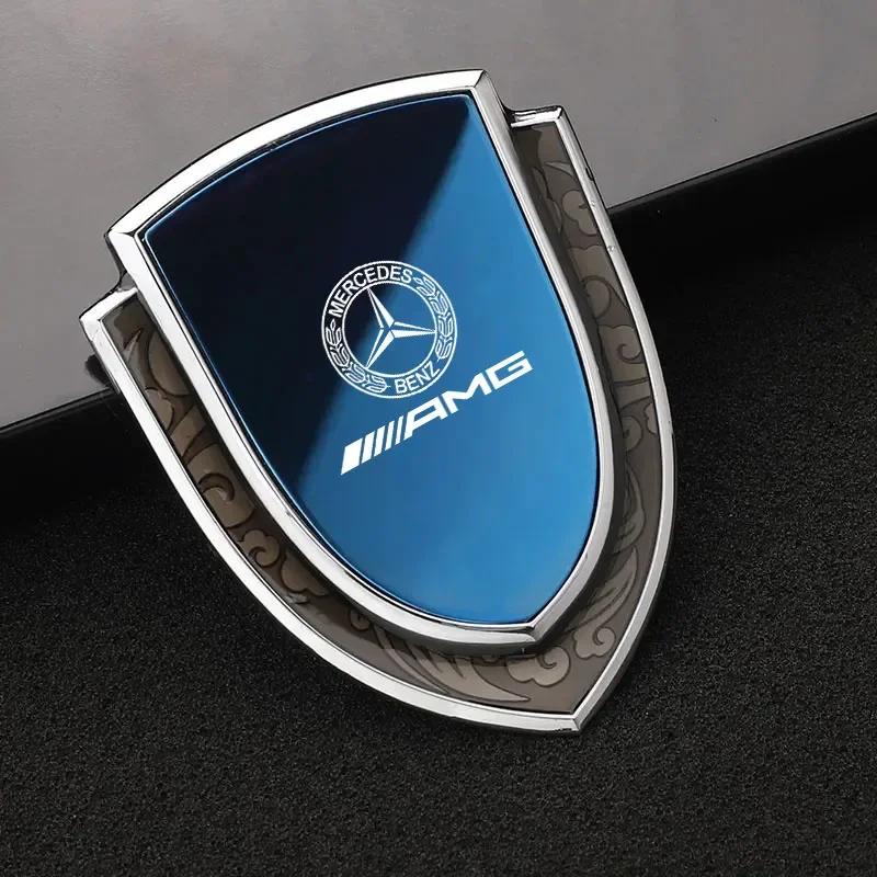 Автомобильная наклейка для Mercedes Benz Металлическая наклейка на автомобиль Значок Наклейки Эмблема на боковое окно Аксессуары для Mercedes Benz AMG GLC W20
