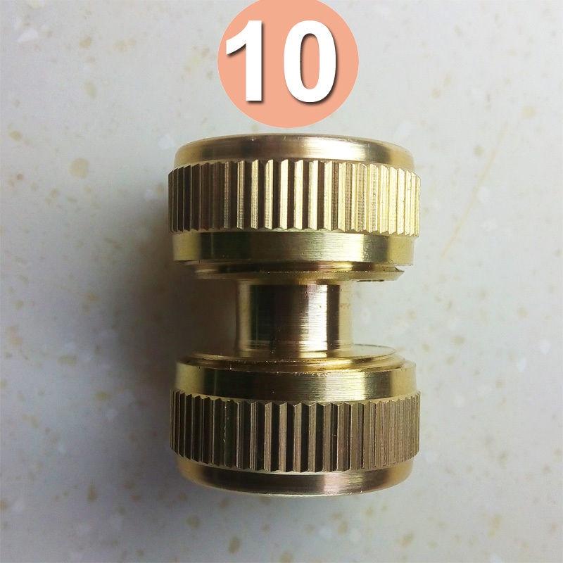 Rustresistant Brass Garden Pipe Connector With Quick Fit Fitting And Handy Switch Nozzle