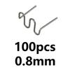 100-600Pcs Auto Plastic Repair Welding Nails Car Bumper Repair Welded Stud Precut Wave Nails Machine Welding Hot Stapler