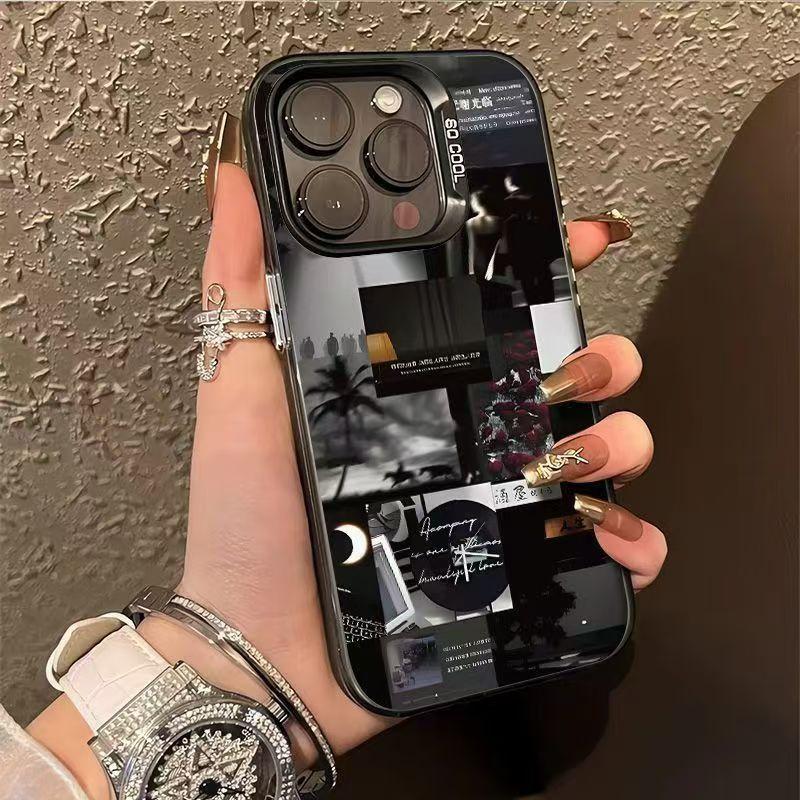 Фрагменты жизни подходят для чехла для мобильного телефона Apple 15promax iPhone14pro тренд 13/12/xs противоударный жесткий