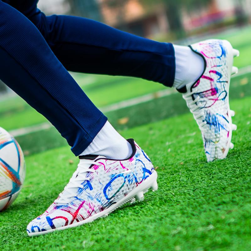 Мужские молодежные футбольные бутсы Long Nails Sports Футбольные бутсы большого размера Молодежная спортивная обувь