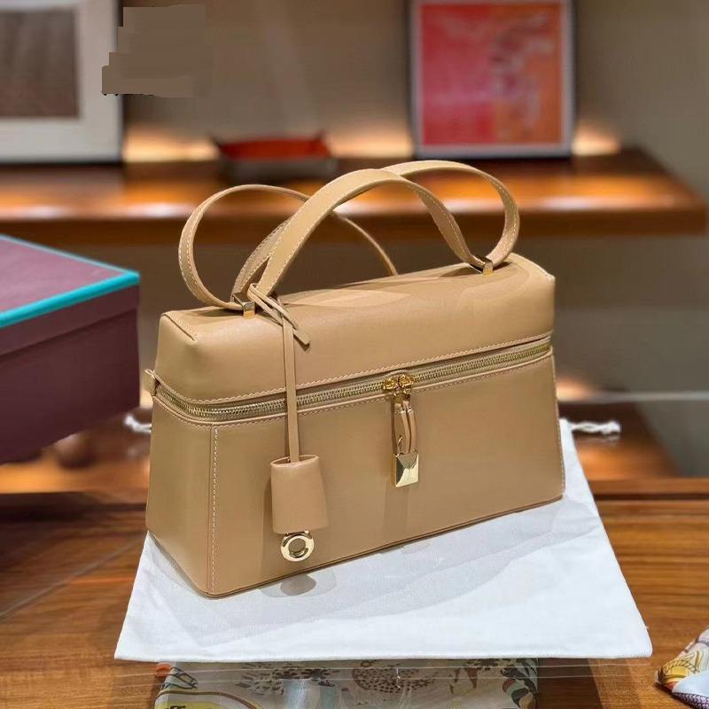 2024 Новый Extract Premium Genuine Leather Palmprint Lunch Box Сумка через плечо Большая вместимость Box Кожаная сумка