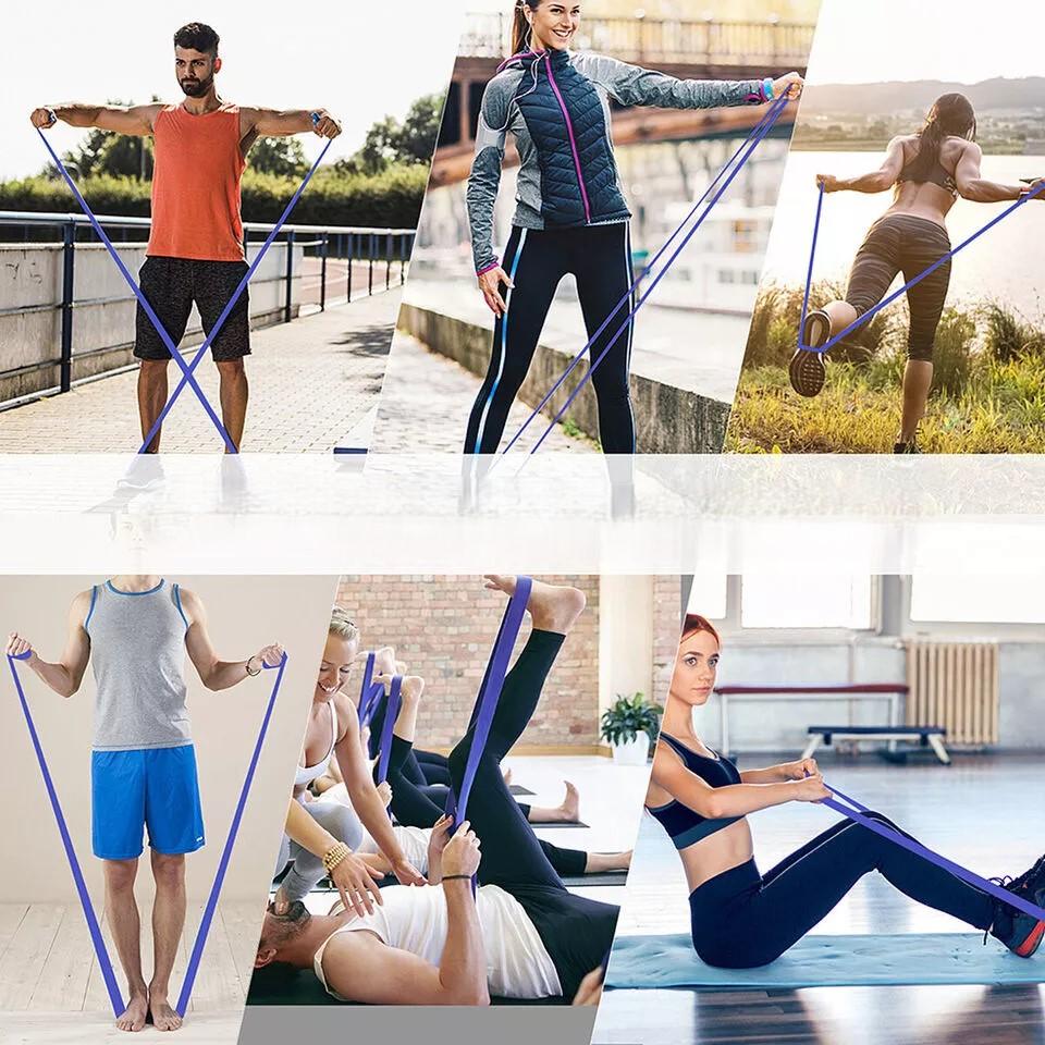 Exercise bands 63 mm X-sport - blue