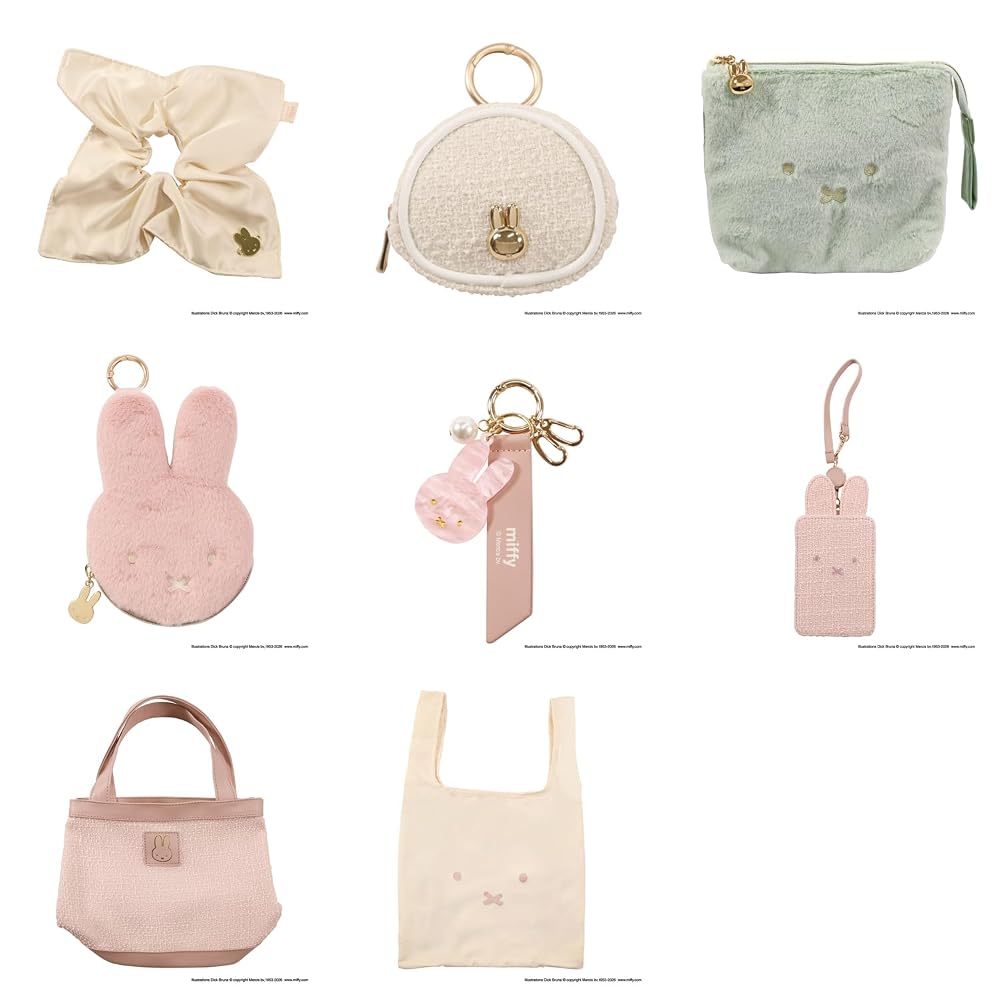 BSS Miffy Mini Tote Bag, Ivory EB544WH