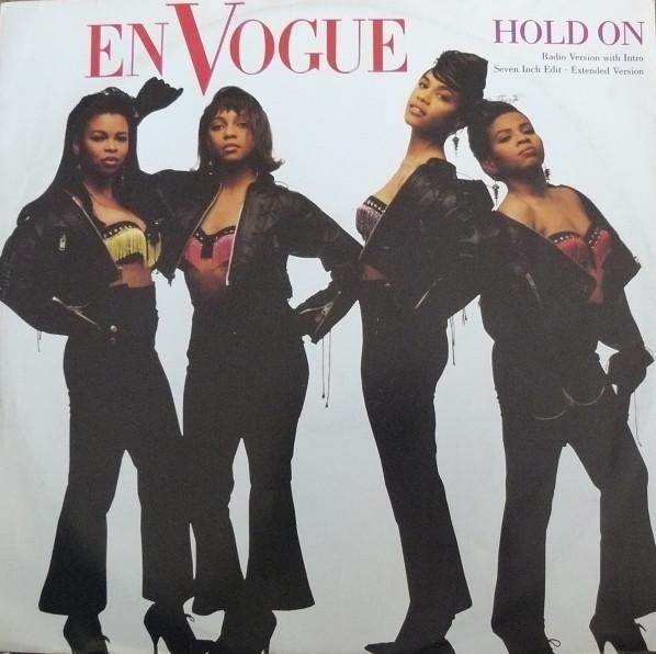 12-дюймовая пластинка EN VOGUE - Hold On 7567861800 Atlantic 1990 UK Rap & Hip-Hop/R&B Б/у