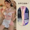New cute milk steel ring perspective suit uniform bunny girl sexy underwear maid temptation pure desire wind