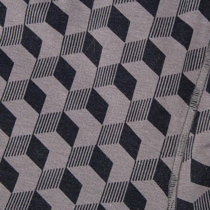 Мужские трусы-боксеры из хлопка стрейч с графическим принтом CERRUTI