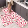 Fashionable Simple Nordic Style Kitchen Floor Mat Household Carpet Long Strip Door Mat Modern Home Decor 