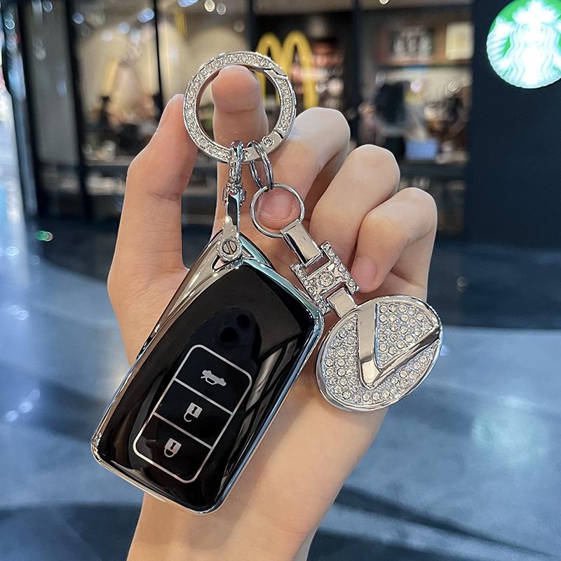 TPU Car Key Case Cover For Lexus RX350 NX300 Es300h Rx450h GS300 GX470 IS250 ES350 GX460 Nx300h Is300h Auto Keychain AccessoriesMK5
