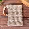 Durablel Sisal Soap Saver Pouches Soap Saver Bag Bath Shower Soap Mesh Bags