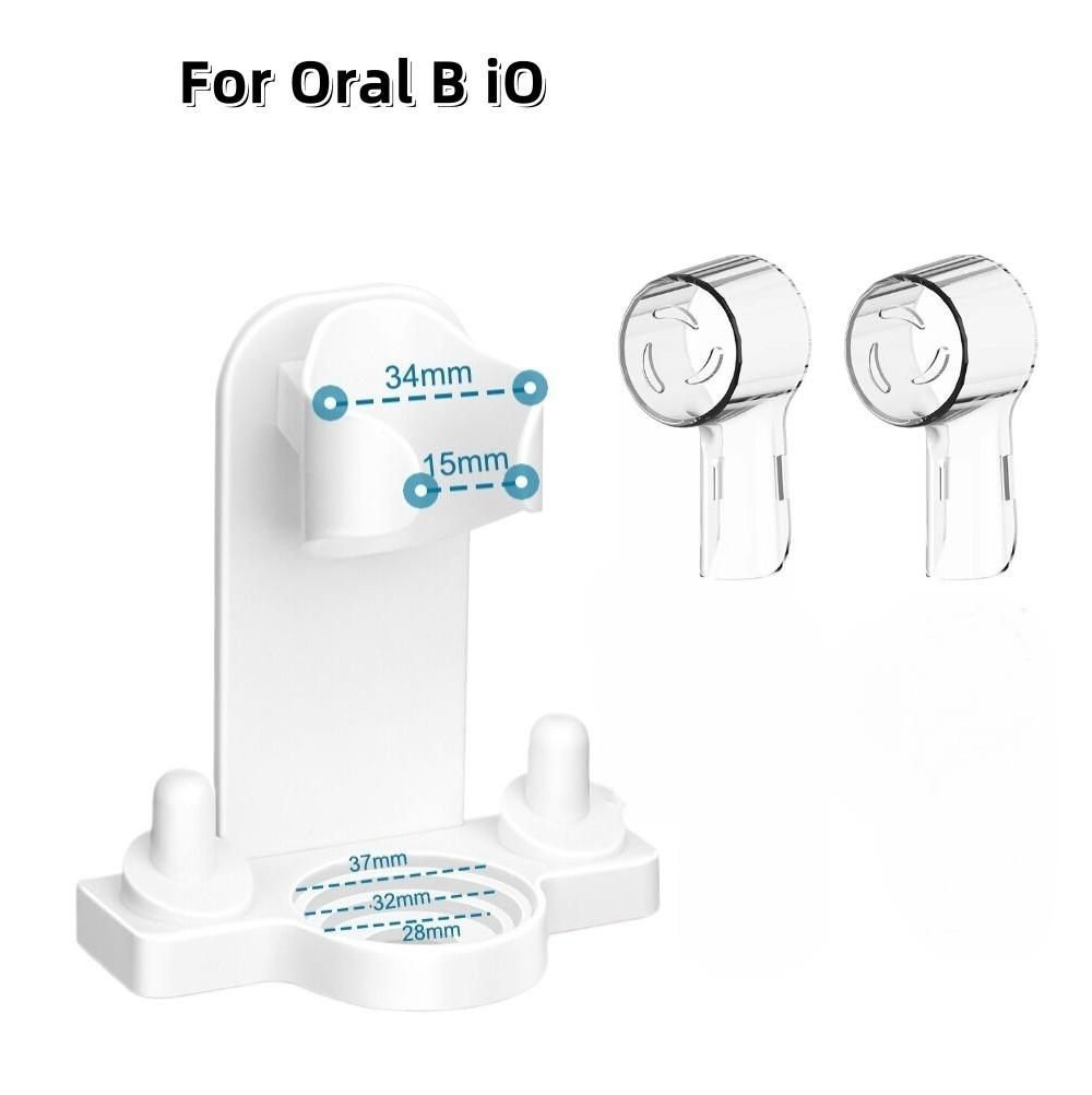 Adhesive Electric Toothbrush Holder Wall Mounted Brush Head Hanger Bathroom Organizer For Oral B iOSaving Space and Keep Drying