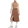 Nike Women'ss High-Waisted Skirt Brown (Unisex) Casual Long Skirts DM6169 215