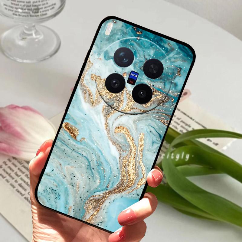 Чехол для VIVO X300 Pro X300Pro 5G Модный Силиконовый Мягкий ТПУ Ударопрочный Защитный Задняя Крышка Для VIVO X 300 Pro V2502A Чехол для Телефона