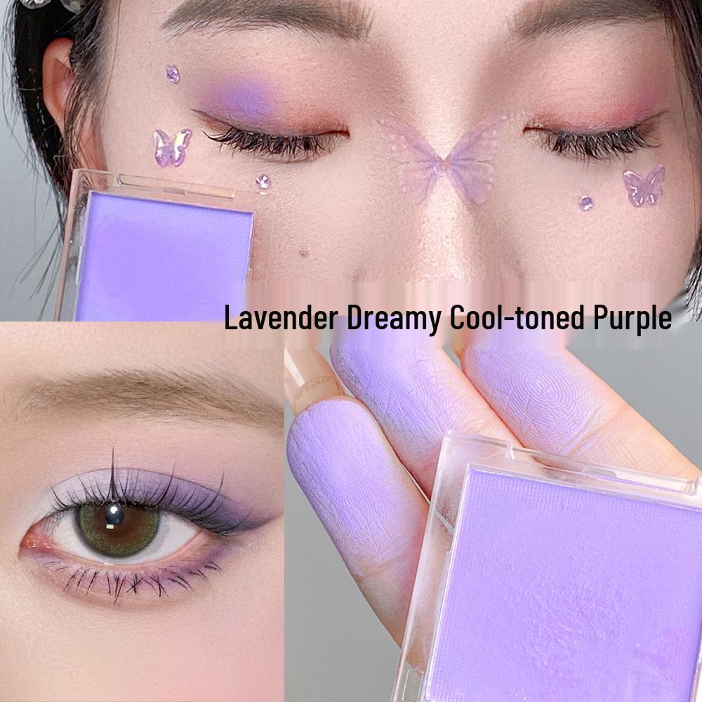 Сияющие тени для век: Riri Rila Dreamy Violet - Матовый фиолетовый дофаминовый поп