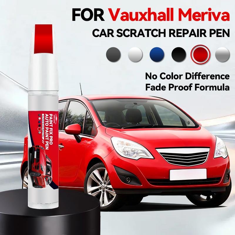 For Vauxhall Meriva 1990-2026 Paint Repair Pen Touch Up Scratch Remover DIY Auto Accessories Black White Silver Gray Blue Red