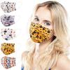 50PCS Unisex Disposable Face Mask Adults Halloween Horror Print Facial