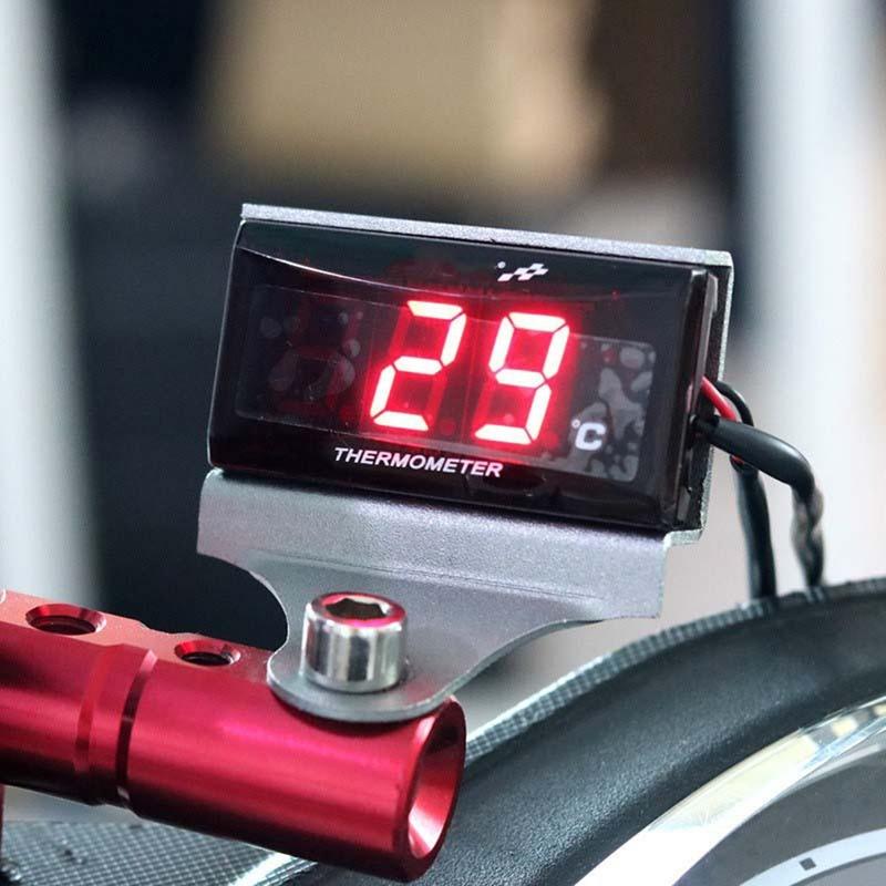 Motorcycle Water Temperature Gauge for Temperature Sensor Mini Temp Meter for XMAX300 CB400 MT 07 09 Sensor Scooter Racing