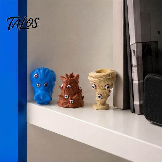Уникальные 3D-печатные текстурные игрушки, 3D-фигурка шторма, торнадо, урагана, игрушка-стихийное бедствие с креативными рельефными фигурами, мягкая, для стола, для снятия стресса