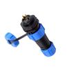 IP68 SP13 2-контактный водонепроницаемый пластиковый штекерный разъем ( 2Pin)
