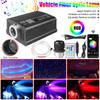 16W Car Roof Star Light Twinkle Fiber Optic Light Ceiling Star Lighting Kit RGBW APP Music Control Car Starry Sky Ceiling Lamp