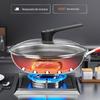 KOBACH 32cm Honeycomb Non-Stick Stainless Steel Wok