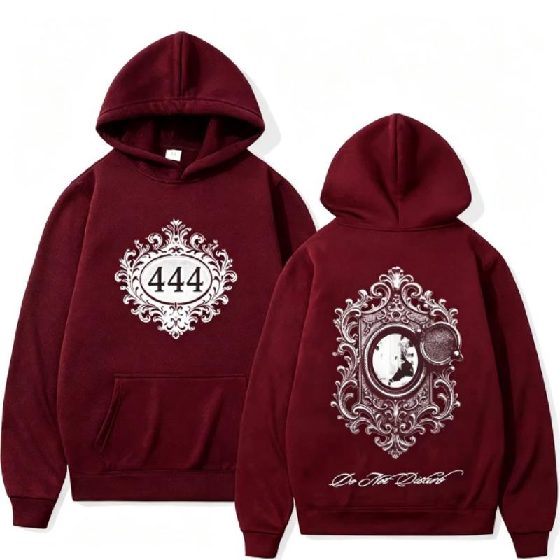 Autumn Fashion Men's Women's Hoodies Hip Hop 444 Printing Unisex Fashion Pullover Long Sleeves Loose Casual Vintage Sweatshirts