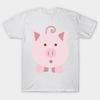 Футболка женская милая удивленная свинья с принтом Харадзюку Kawaii футболка летняя женская футболка с коротким рукавом топ футболка