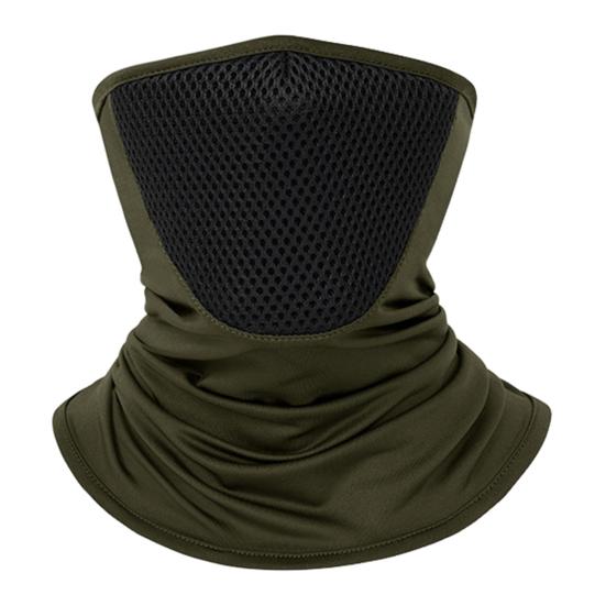 Summer Cycling Face Guard Neck Gaiter Windproof UV Protection Breathable Quick Drying Men Women Outdoor Bandana Neck Scarf Face Shield