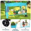 Raised Planter Box Beds with Wheels Legs Elevated Garden Bed for Indoor Outdoor Large Metal Mobile Planter Box with Bottom Shel