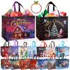 5 шт. Большие подарочные пакеты на Рождество с ручками - Очень большие пакеты для подарков на вечеринку - Многоразовые дизайны Санты, снеговика, елки