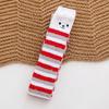 1Pair Fashion Girl Cute Winter Striped Coral Velvet Long Socks Warm Knee Length Socks Cute Bear Sheep Home Towel Stockings