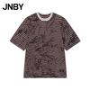 JNBY Loose Fit Round Neck Striped T-Shirt