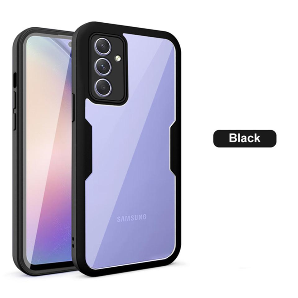 Чехол для Samsung Galaxy A54 2023 Защитный чехол с всесторонней защитой на 360 градусов для Samsung A14 A34 A54 5G Двусторонний противоударный чехол