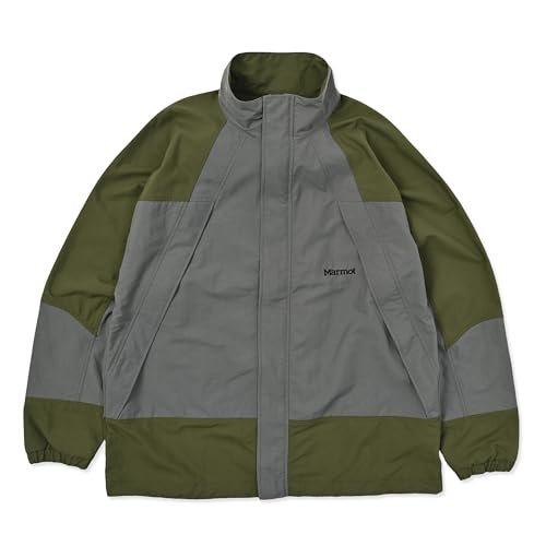 MARMOT 80s Truck Jacket Black Durable Water Repellent Nylon Windbreaker