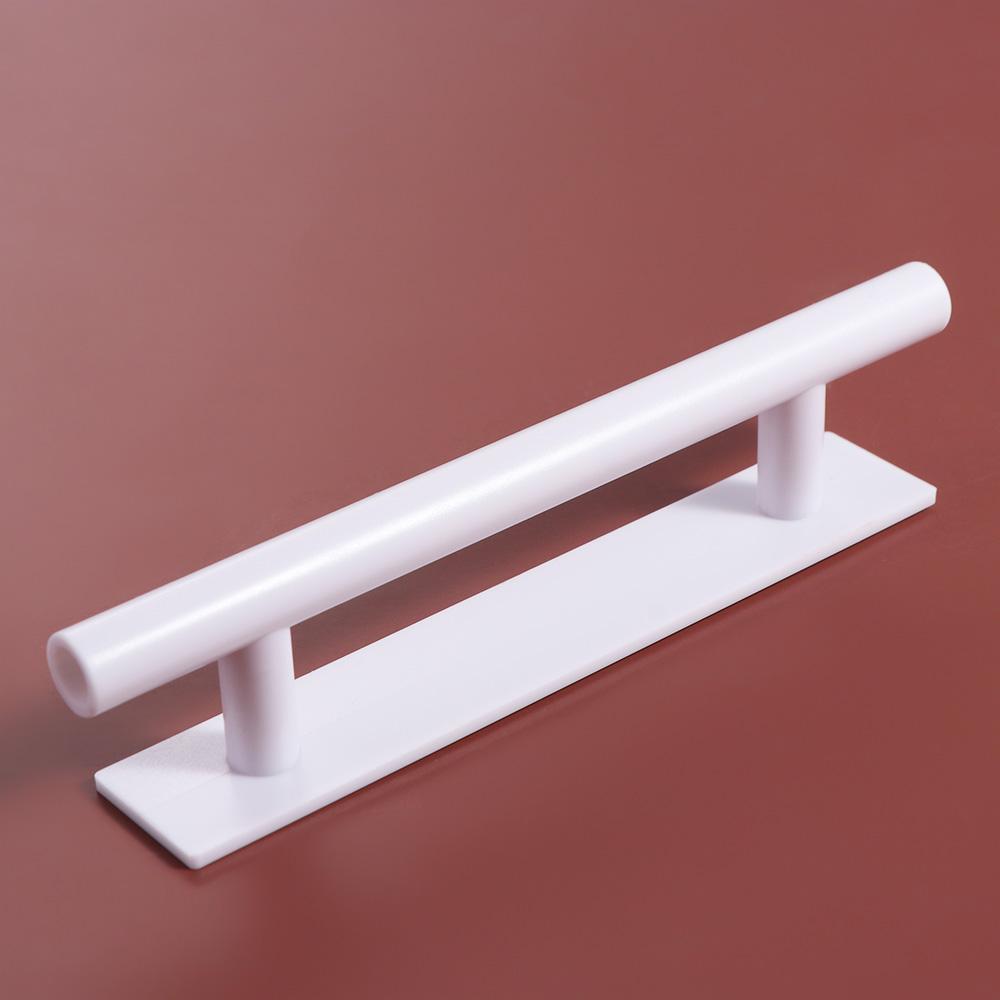Minimalist Knobs Self-adhesive Door Handle Surface Mounted Push-pull Door Pull Plastic No punching Cabinet Handle Drawer