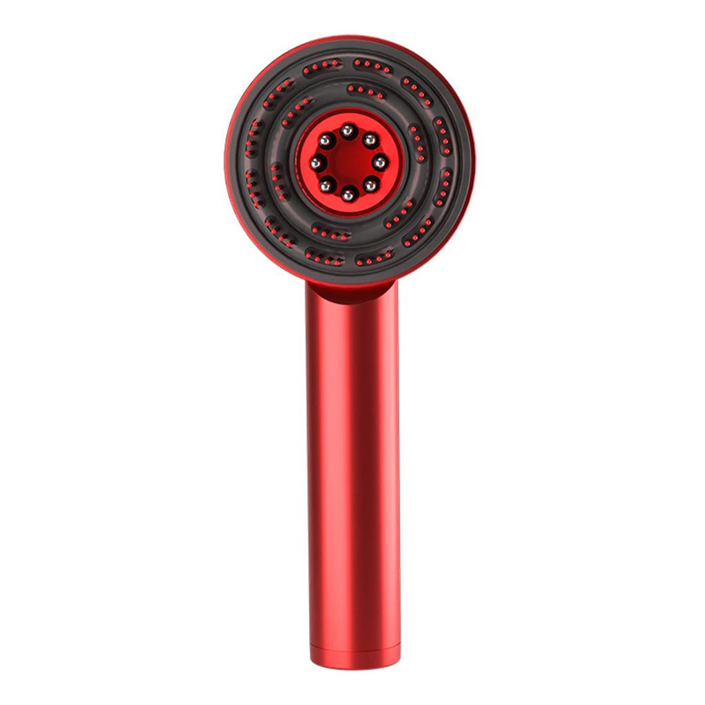 Electric Vibration Massage Comb Red Light Hair Follicle Comb Scalp Oil Liquid Applicator Head Massager Hair Growth Anti Loss