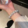 Sweet Temperament Lovely French Pearl Fashion Jewelry Korean Style Bracelet Female Elastic Bracelet