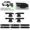 Для Ford Ranger Raptor 2024 T9 Wildtrak XLS Накладка на дверную ручку Внутренняя накладка Защитный комплект для Ford Ranger Автомобильные аксессуары для стайлинга