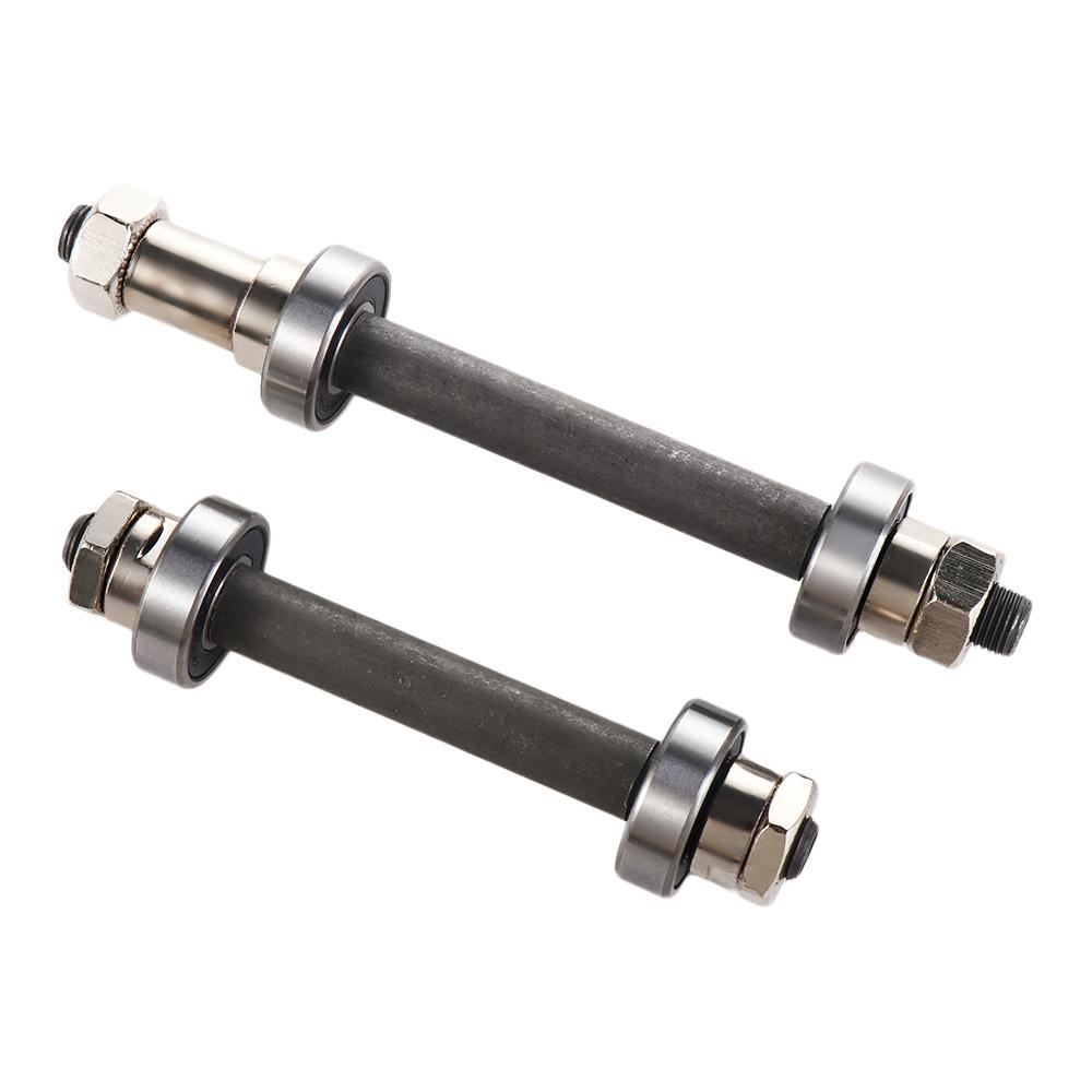 Hub Cycling Supplies Hollow Spindle Shaft Front Rear Axle Bike Bearings Bicycle Hub Axle Axle Lever