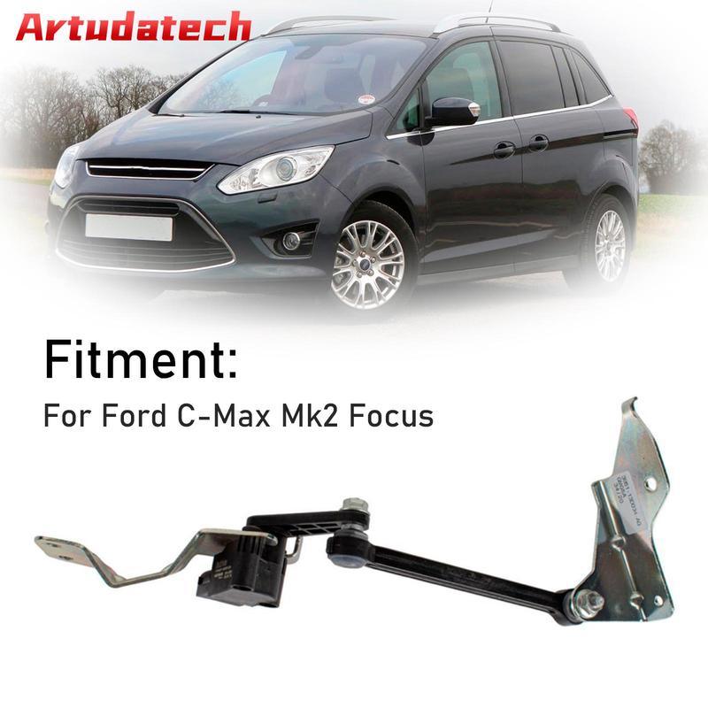 Atudatech Auto Front Headlamp Levelling Sensor&Bracket 1509087 For Ford C-Max Mk2 Focus Car Accessories